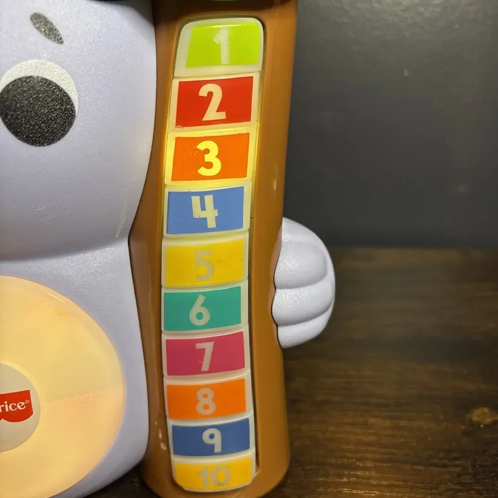 Fisher-Price Linkimals Baby Learning Toy Counting Koala With Interactive Lights